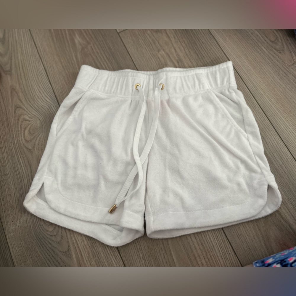 Lilly Pulitzer White Terry cloth shorts